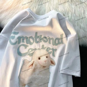 Y2K Unisex Harajuka Anime Retro Kawai Kuromi T-shirt Kod  Rertr Tarzsokak 6638