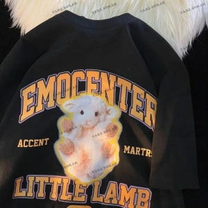 Y2K Unisex Harajuka Anime Retro Kawai Kuromi T-shirt Kod  Rertr Tarzsokak 6638