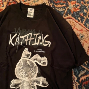 Y2K Unisex Harajuka Anime Retro Kawai Kuromi T-shirt Kod  Rertr Tarzsokak 6677