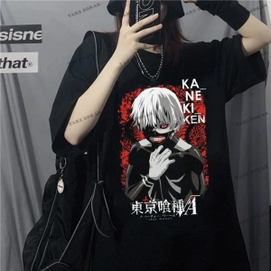 Y2K Unisex Harajuka Anime Retro Kawai Kuromi T-shirt Kod  Rertr Tarzsokak 6682