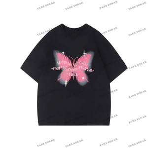 Y2K Unisex Harajuka Anime Retro Kawai Kuromi T-shirt Kod  Rertr Tarzsokak 6685