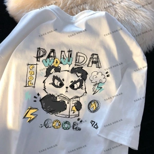 Y2K Unisex Harajuka Anime Retro Kawai Kuromi T-shirt Kod  Rertr Tarzsokak 6697