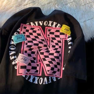 Y2K Unisex Harajuka Anime Retro Kawai Kuromi T-shirt Kod  Rertr Tarzsokak 6718