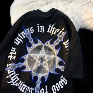 Y2K Unisex Harajuka Anime Retro Kawai Kuromi T-shirt Kod  Rertr Tarzsokak 6719