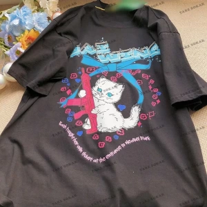Y2K Unisex Harajuka Anime Retro Kawai Kuromi T-shirt Kod  Rertr Tarzsokak 6724