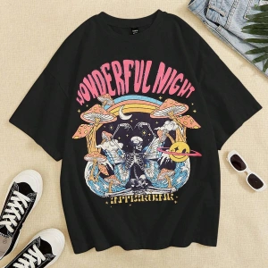 Y2K Unisex Harajuka Anime Retro Kawai Kuromi T-shirt Kod  Rertr Tarzsokak 6741