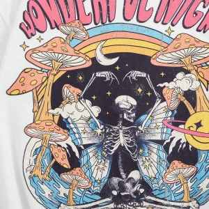 Y2K Unisex Harajuka Anime Retro Kawai Kuromi T-shirt Kod  Rertr Tarzsokak 6741