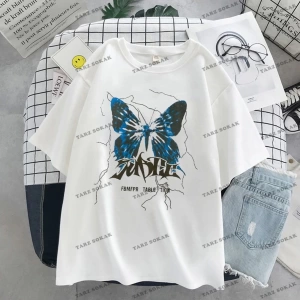 Y2K Unisex Harajuka Anime Retro Kawai Kuromi T-shirt Kod  Rertr Tarzsokak 6744