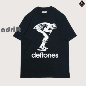 Y2K Unisex Harajuka Deftones Unisex Oversize Kalıp Tişört