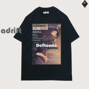 Y2K Unisex Harajuka Deftones Unisex Oversize Kalıp Tişört