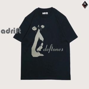 Y2K Unisex Harajuka Deftones Unisex Oversize Kalıp Tişört