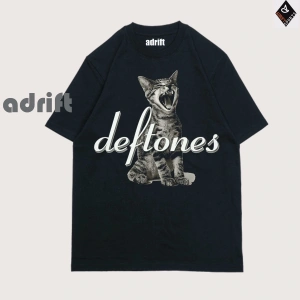 Y2K Unisex Harajuka Deftones Unisex Oversize Kalıp Tişört