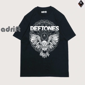 Y2K Unisex Harajuka Deftones Unisex Oversize Kalıp Tişört