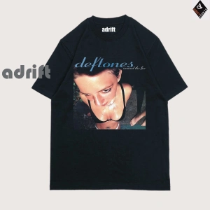 Y2K Unisex Harajuka Deftones Unisex Oversize Kalıp Tişört
