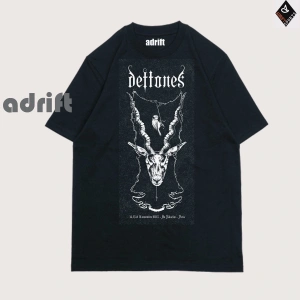 Y2K Unisex Harajuka Deftones Unisex Oversize Kalıp Tişört