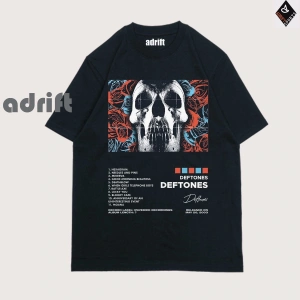 Y2K Unisex Harajuka Deftones Unisex Oversize Kalıp Tişört