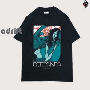 Y2K Unisex Harajuka Deftones Unisex Oversize Kalıp Tişört