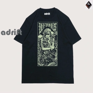 Y2K Unisex Harajuka Deftones Unisex Oversize Kalıp Tişört