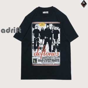 Y2K Unisex Harajuka Deftones Unisex Oversize Kalıp Tişört