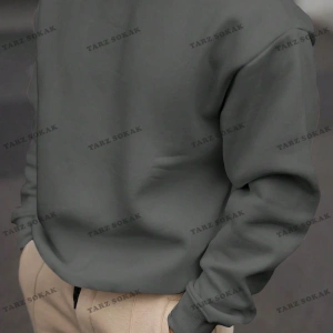 Y2K Unisex Kanye Tweet Sweatshirt KOD 1579 Beyaz