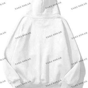 Y2K Unisex Kanye Tweet Sweatshirt KOD 1579 Beyaz