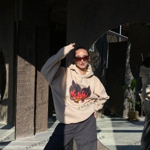 Y2K Unisex Love Is Evil Sweatshirt Hoodie KOD 1934