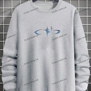 Y2K Unisex Pockets Empty Sweatshirt KOD 1617 Beyaz