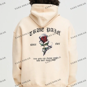 Y2K Unisex True Pain Sweatshirt Hoodie KOD 1930