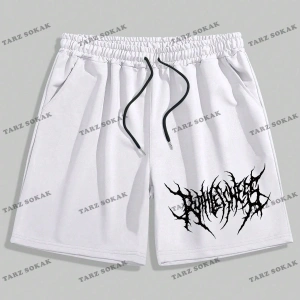 Y2K Unisex Yaz Şort Bermuda Harajuka Anime Retro KOD-11395