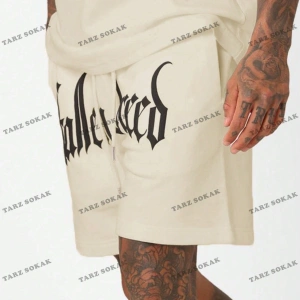 Y2K Unisex Yaz Şort Bermuda Harajuka Anime Retro KOD-11397