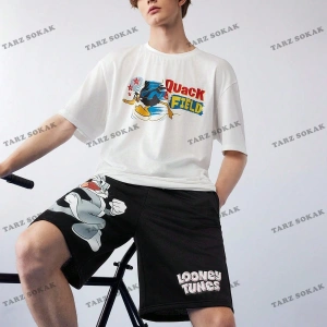 Y2K Unisex Yaz Şort Bermuda Harajuka Anime Retro KOD-11399