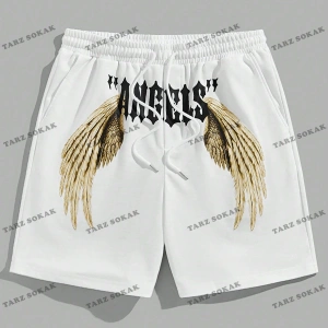 Y2K Unisex Yaz Şort Bermuda Harajuka Anime Retro KOD-11445