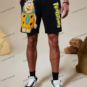 Y2K Unisex Yaz Şort Bermuda Harajuka Anime Retro KOD-11457