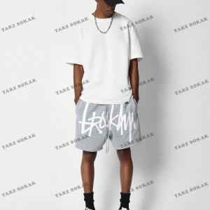 Y2K Unisex Yaz Şort Bermuda Harajuka Anime Retro KOD-11487