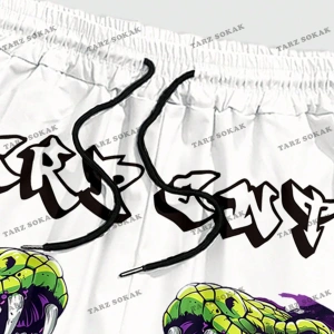 Y2K Unisex Yaz Şort Bermuda Harajuka Anime Retro KOD-11525