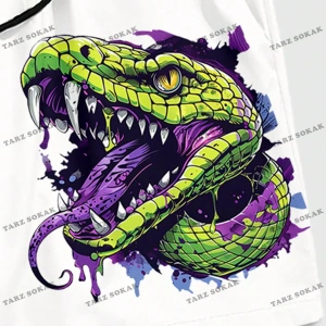 Y2K Unisex Yaz Şort Bermuda Harajuka Anime Retro KOD-11525