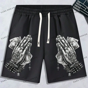 Y2K Unisex Yaz Şort Bermuda Harajuka Anime Retro KOD-11556