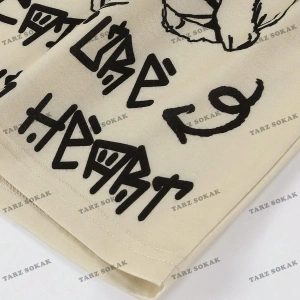 Y2K Unisex Yaz Şort Bermuda Harajuka Anime Retro KOD-11568