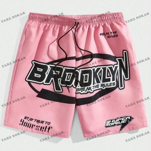 Y2K Unisex Yaz Şort Bermuda Harajuka Anime Retro KOD-11572