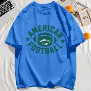 Y2k Vintage Tişört Tee Amerikan Futbolu Spor Baskılı