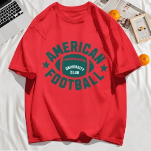 Y2k Vintage Tişört Tee Amerikan Futbolu Spor Baskılı