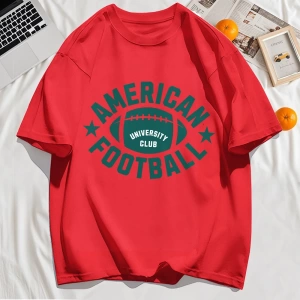 Y2k Vintage Tişört Tee Amerikan Futbolu Spor Baskılı