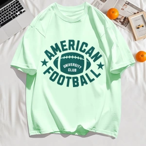 Y2k Vintage Tişört Tee Amerikan Futbolu Spor Baskılı