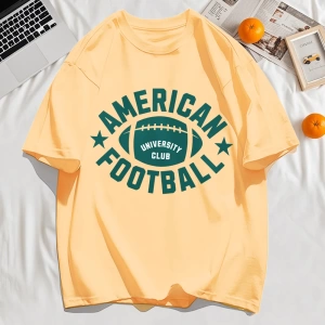 Y2k Vintage Tişört Tee Amerikan Futbolu Spor Baskılı