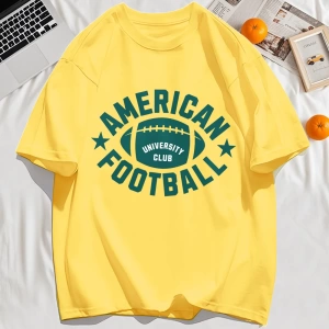 Y2k Vintage Tişört Tee Amerikan Futbolu Spor Baskılı