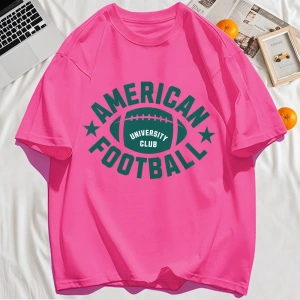 Y2k Vintage Tişört Tee Amerikan Futbolu Spor Baskılı