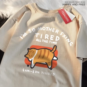Y2k Vintage Tişört Tee Bana bir dinlenme baskı japon tarzı