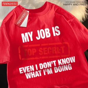 Y2k Vintage Tişört Tee Benim işim üst Segret Ecen ne yaptığımı bilmiyorum