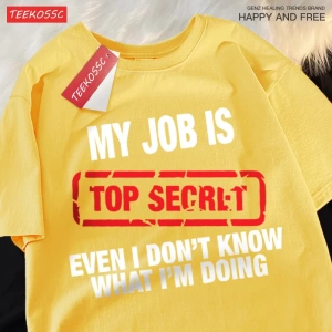 Y2k Vintage Tişört Tee Benim işim üst Segret Ecen ne yaptığımı bilmiyorum