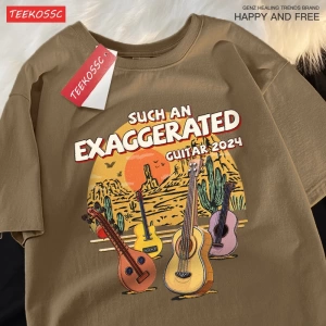 Y2k Vintage Tişört Tee Böyle bir abartılı gitar